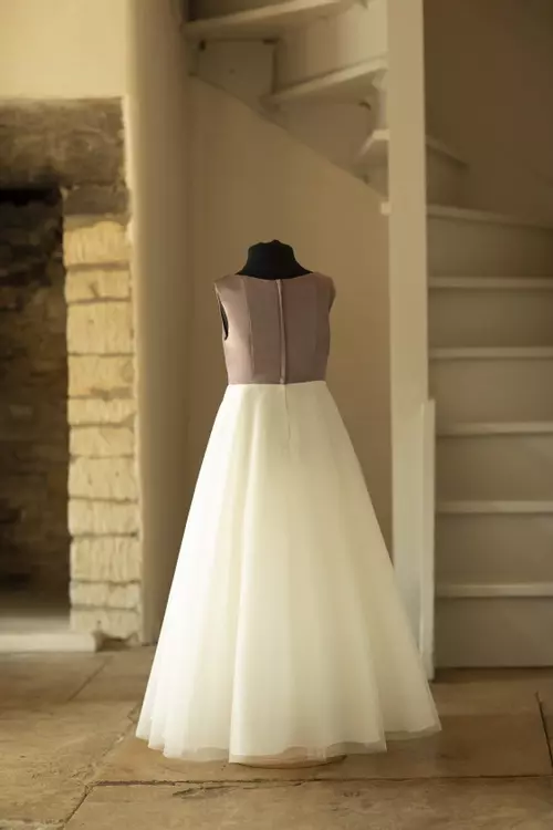 Merlot flower girl dress on sale